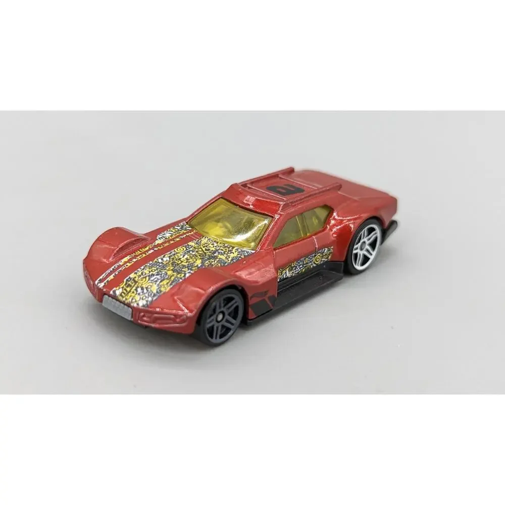 Mattel 2014 Hot Wheels Driftsta Art Cars Series Red Yellow Windows 1/64